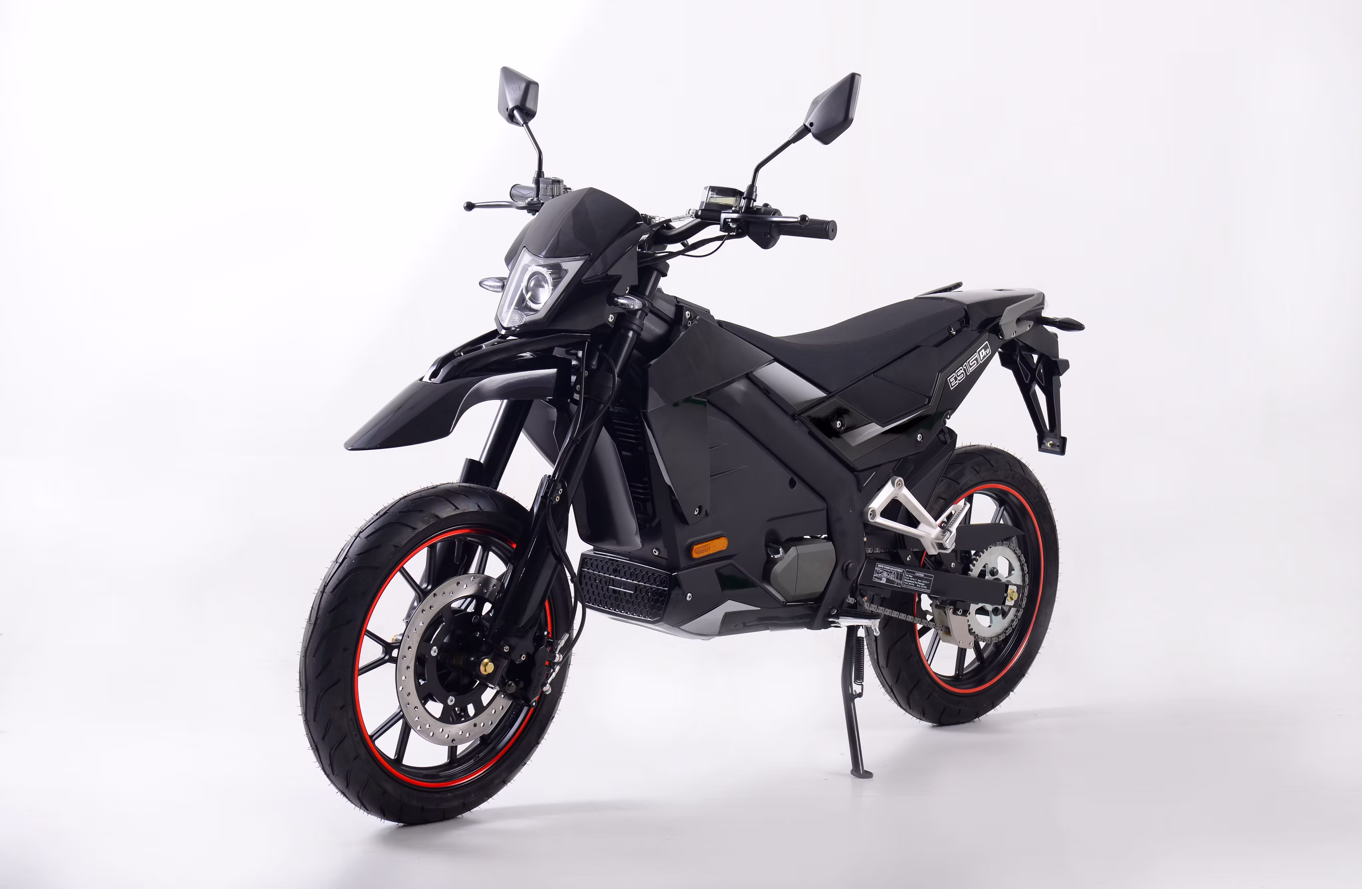ES1 electric motorcycle configured for police and public-safety applications — view 6