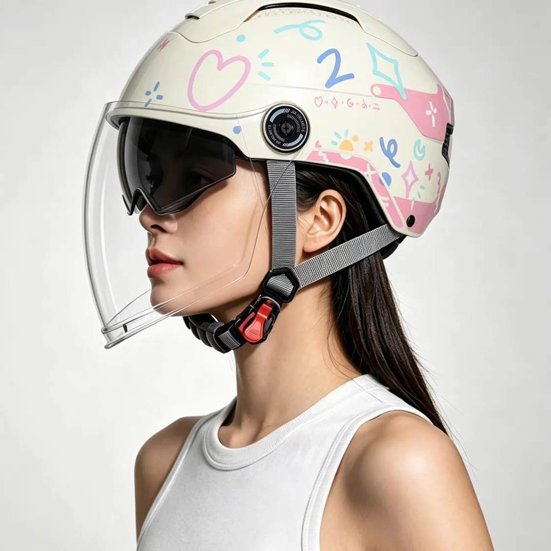 Casco ARKVIA T3 DOODLE LATTE — 2
