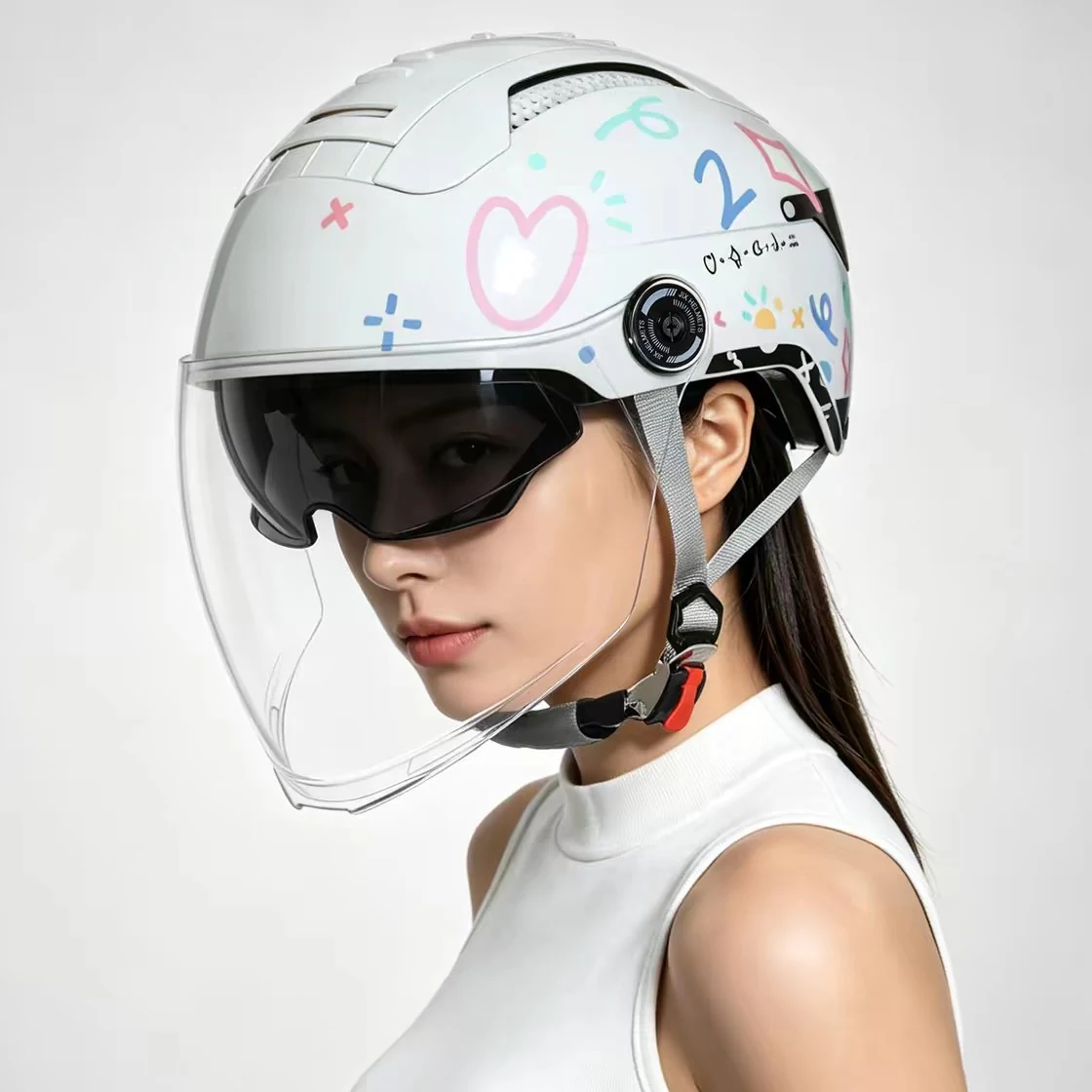 ARKVIA T3 helmet DOODLE POLAR — 2